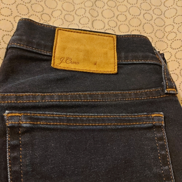 J. CREW matchstick jeans in dark blue wash - Picture 4 of 4